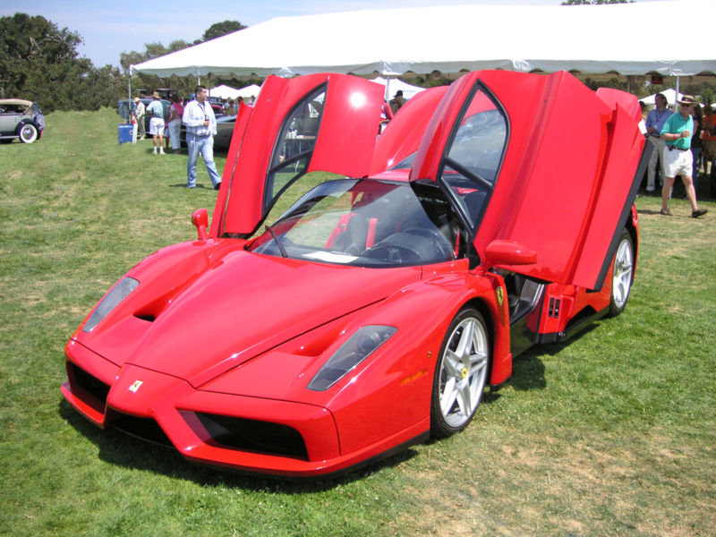 Ferrari czerwone